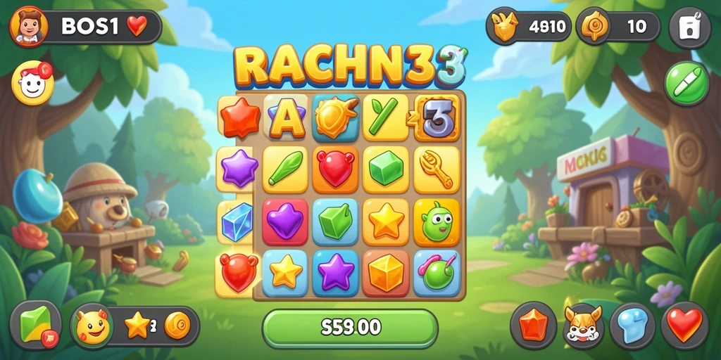 Tampilan gameplay BOS01 yang seru dan menggugah semangat bermain.