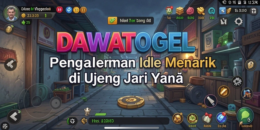 Tampilan gameplay DAWATOGEL yang menarik dan interaktif.